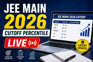 JEE Main 2026 Cutoff Percentile Live