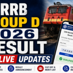 RRB Group D 2026 Result Shortly Live Updates: Region-wise Result, Cut Off & Scorecard @rrbcdg.gov.in