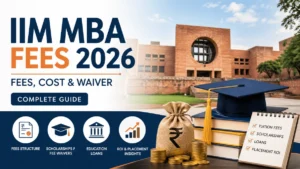 IIM MBA Fees 2026: Total Cost, Scholarships, Waivers and Loan Options