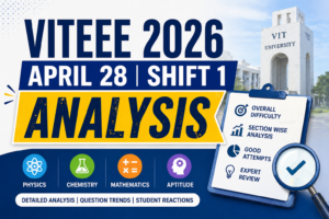 VITEEE 2026 April 28 Shift 1 Analysis