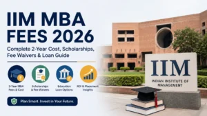 IIM MBA Fees 2026