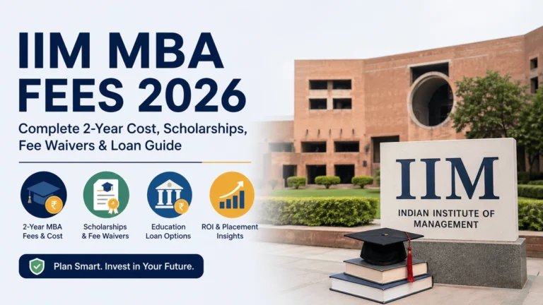 IIM MBA Fees 2026