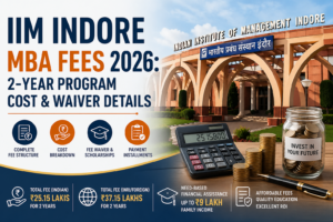 IIM Bodh Gaya MBA Fees 2026: Complete Cost, Waivers & Loan Options