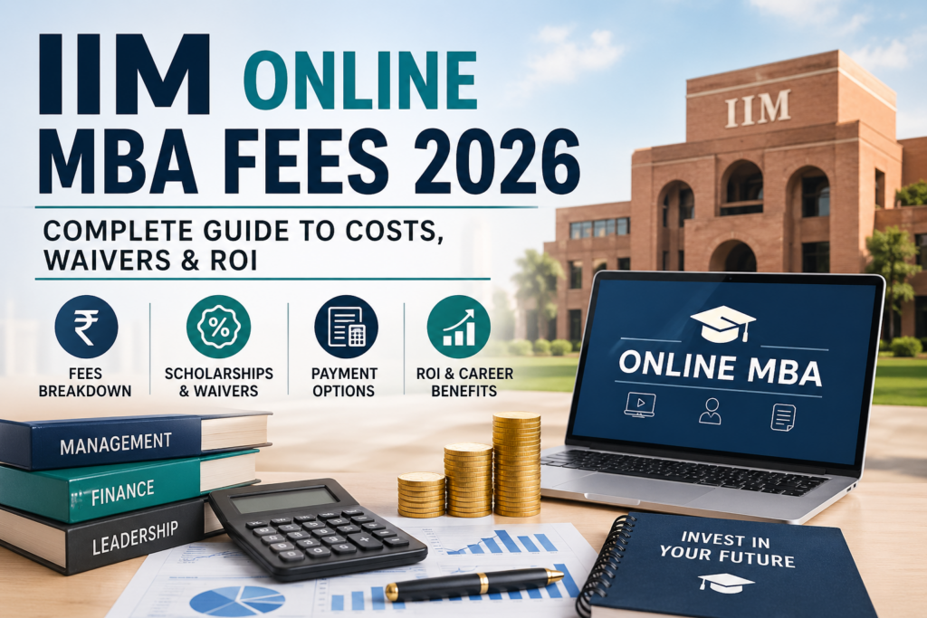 IIM Online MBA Fees 2026: Complete Guide to Costs, Waivers & ROI ...