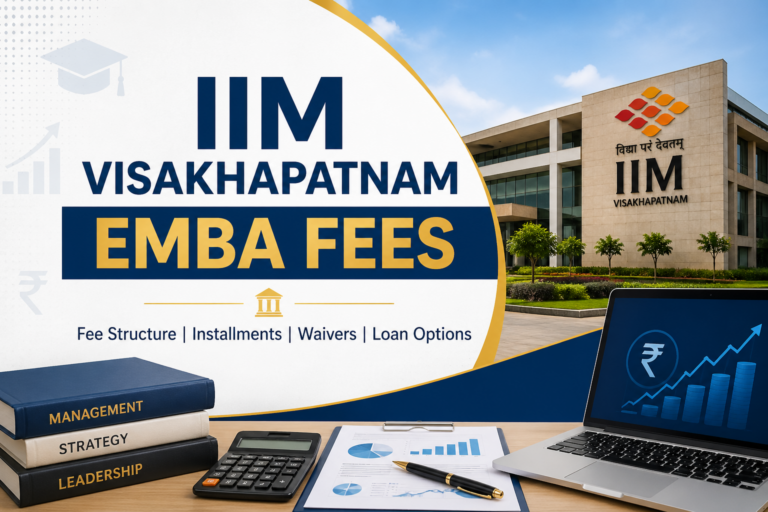 IIM Vizag EMBA Fees