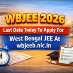 WBJEE 2026: Last Date Today To Apply For West Bengal JEE At wbjeeb.nic.in, Direct Link Here