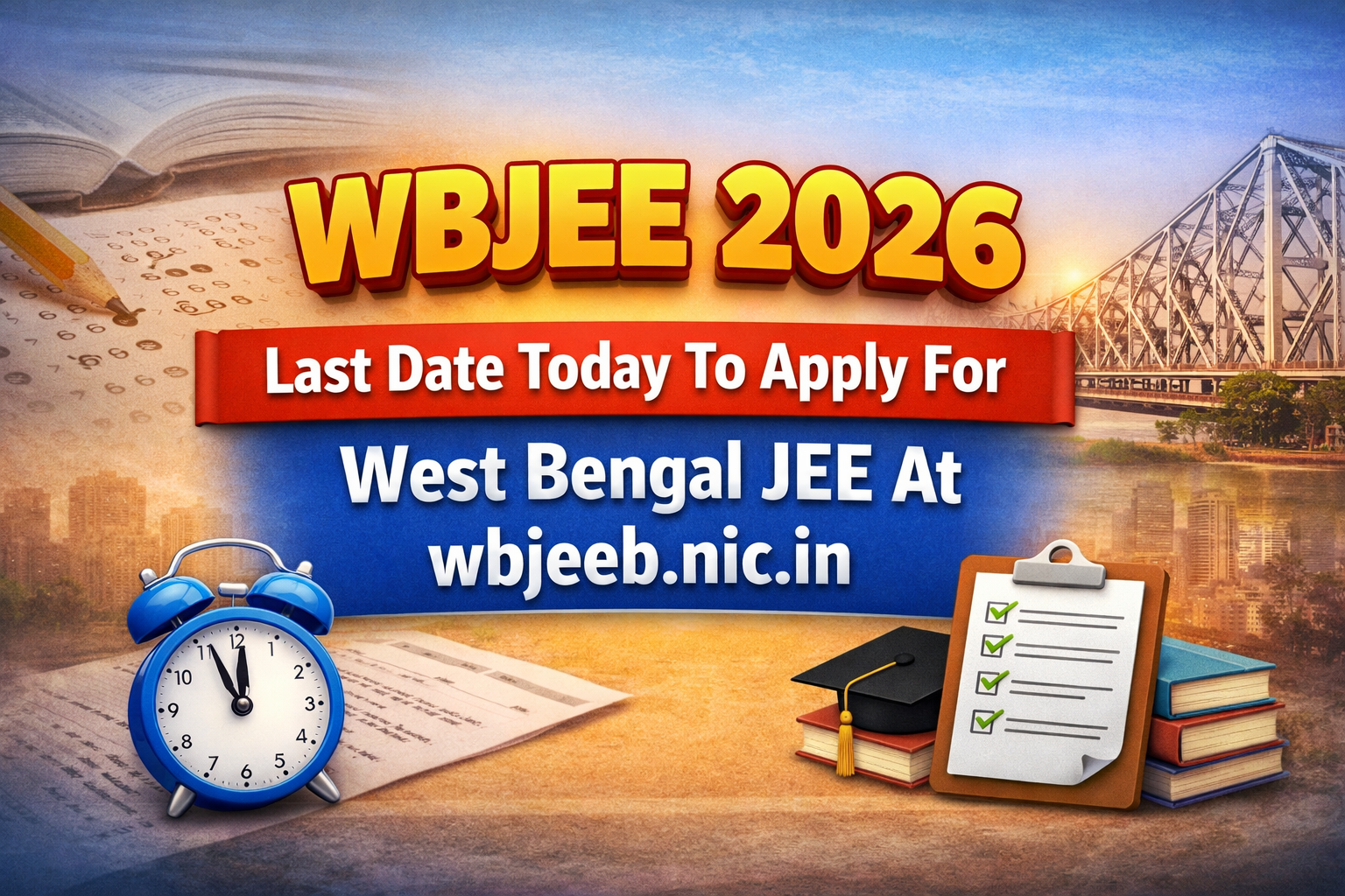 WBJEE 2026: Last Date Today To Apply For West Bengal JEE At wbjeeb.nic