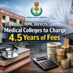 NMC Directs Medical Colleges to Charge Only 4.5 Years of Fees