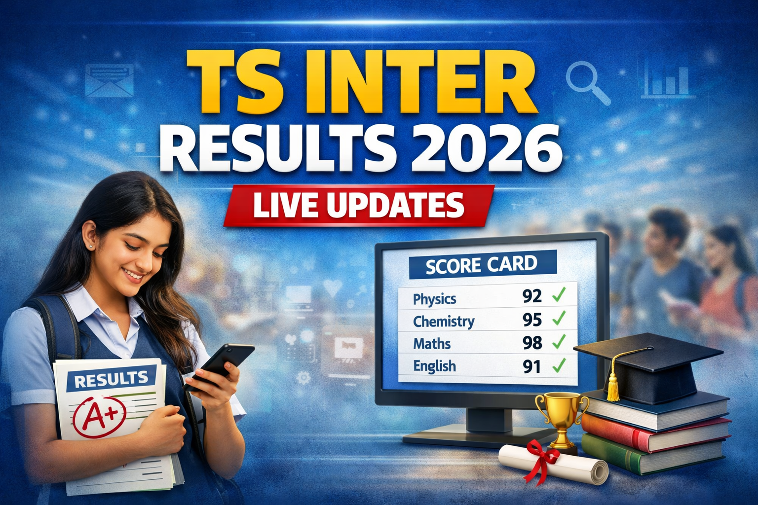 TS Inter Results 2026 LIVE Updates