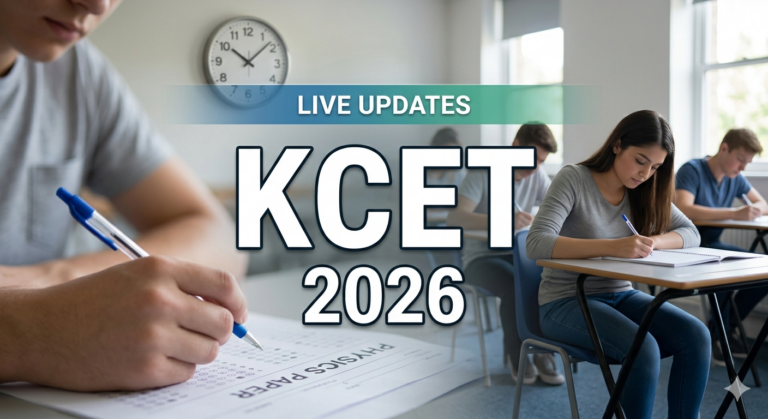 KCET 2026 Live Updates