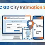 SSC GD City Intimation Slip 2026 Released: Direct Link to Download at ssc.gov.in
