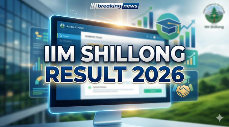 IIM Shillong Result 2026 Out