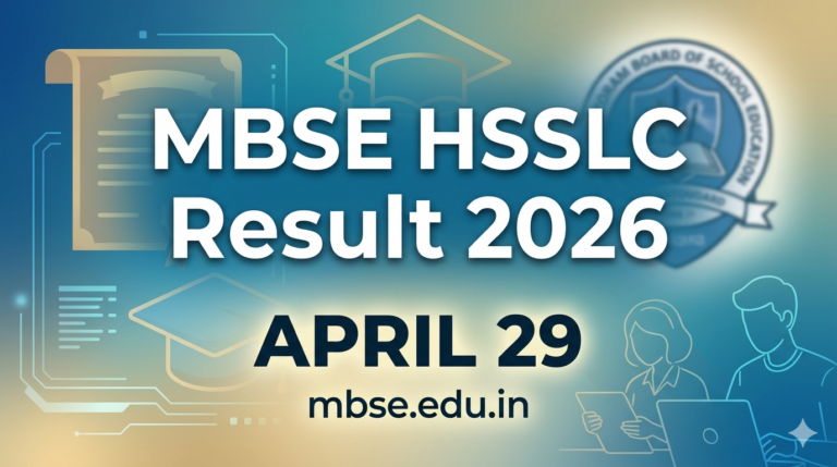 Mizoram Board Class 12 Result 2026