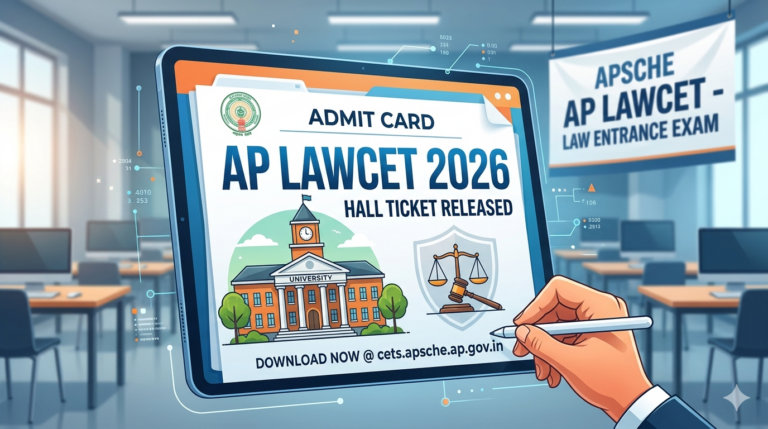AP LAWCET Admit Card 2026 Released