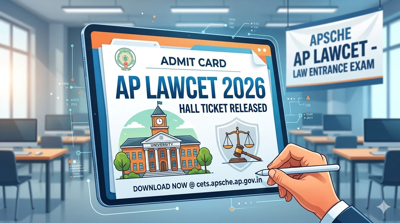 AP LAWCET Admit Card 2026 Released