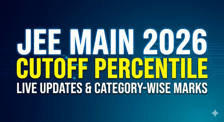 JEE Main 2026 Cutoff Out