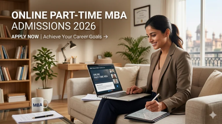 Online Part-Time MBA India 2026