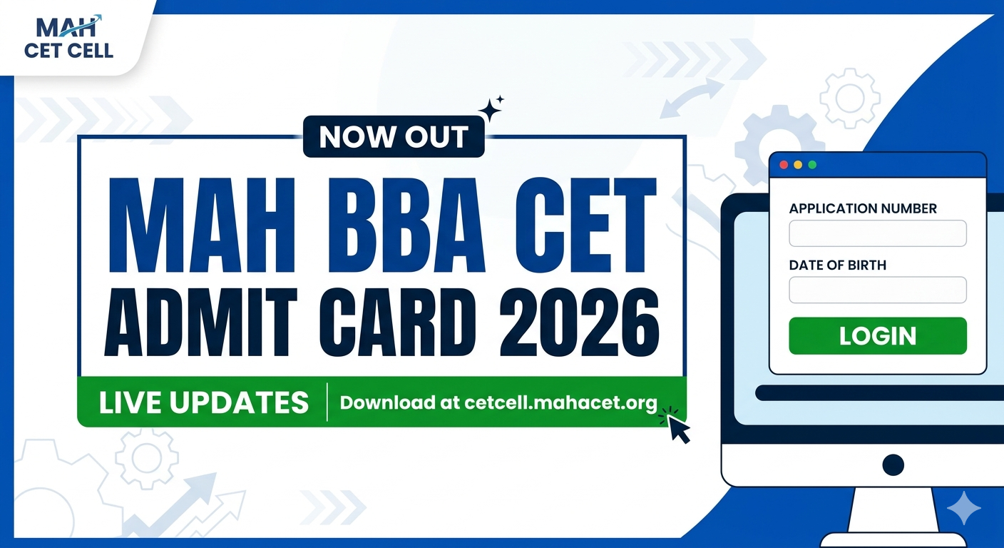 MAH BBA CET Admit Card 2026 Released