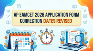 AP EAMCET 2026 Application Form Correction Dates Revised: Edit Your Details from April 1