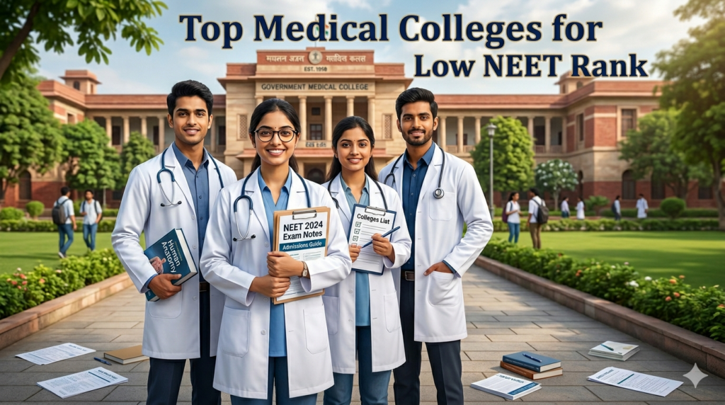 Top Medical Colleges for Low NEET Ranks in India | Full List ...