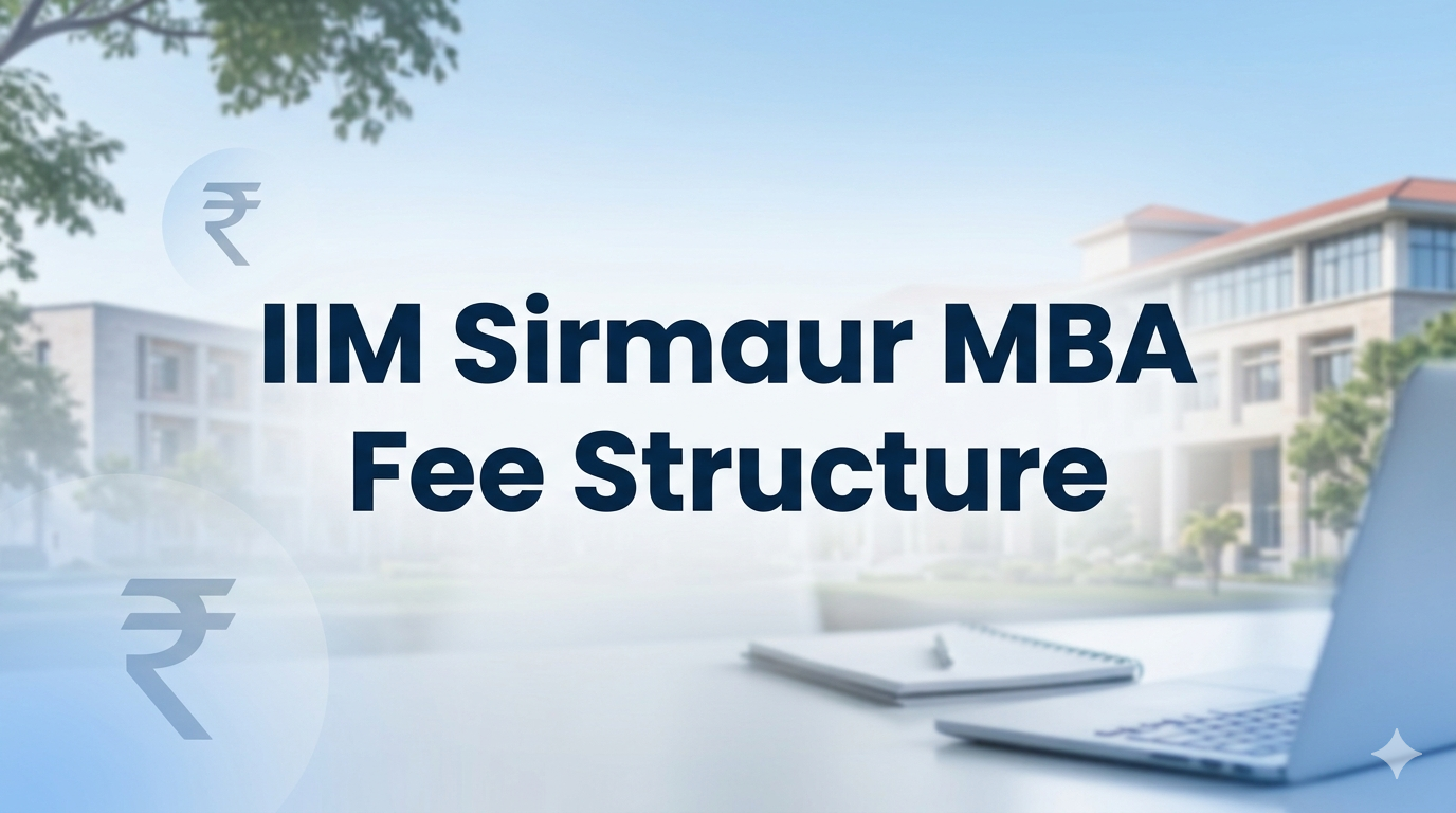 IIM Sirmaur MBA Fee