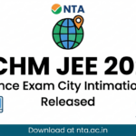 NCHM JEE 2026 Exam City Intimation Slip Released