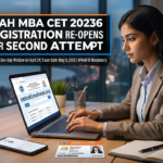 MAH MBA CET 2026: Registration Window Re-opens Today for Second Attempt Opportunity