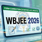 WBJEE 2026 Form Correction Window Opens: Edit Your Application Now at wbjeeb.nic.in