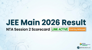 JEE Mains 2026 Result LIVE Updates