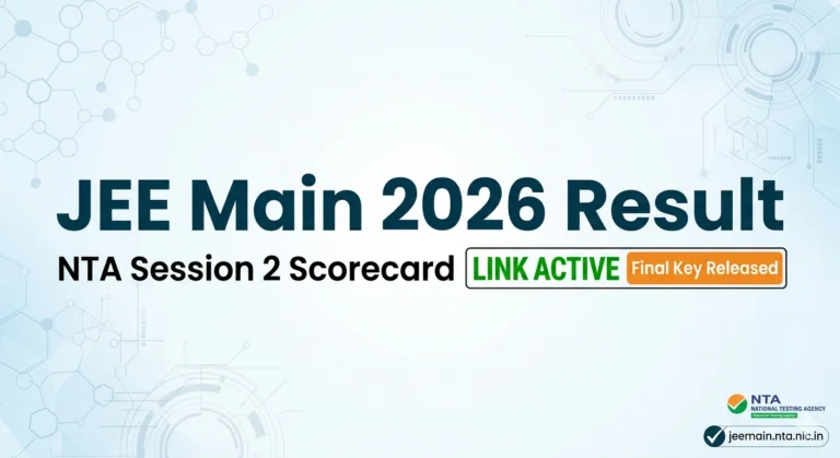 JEE Mains 2026 Result LIVE Updates