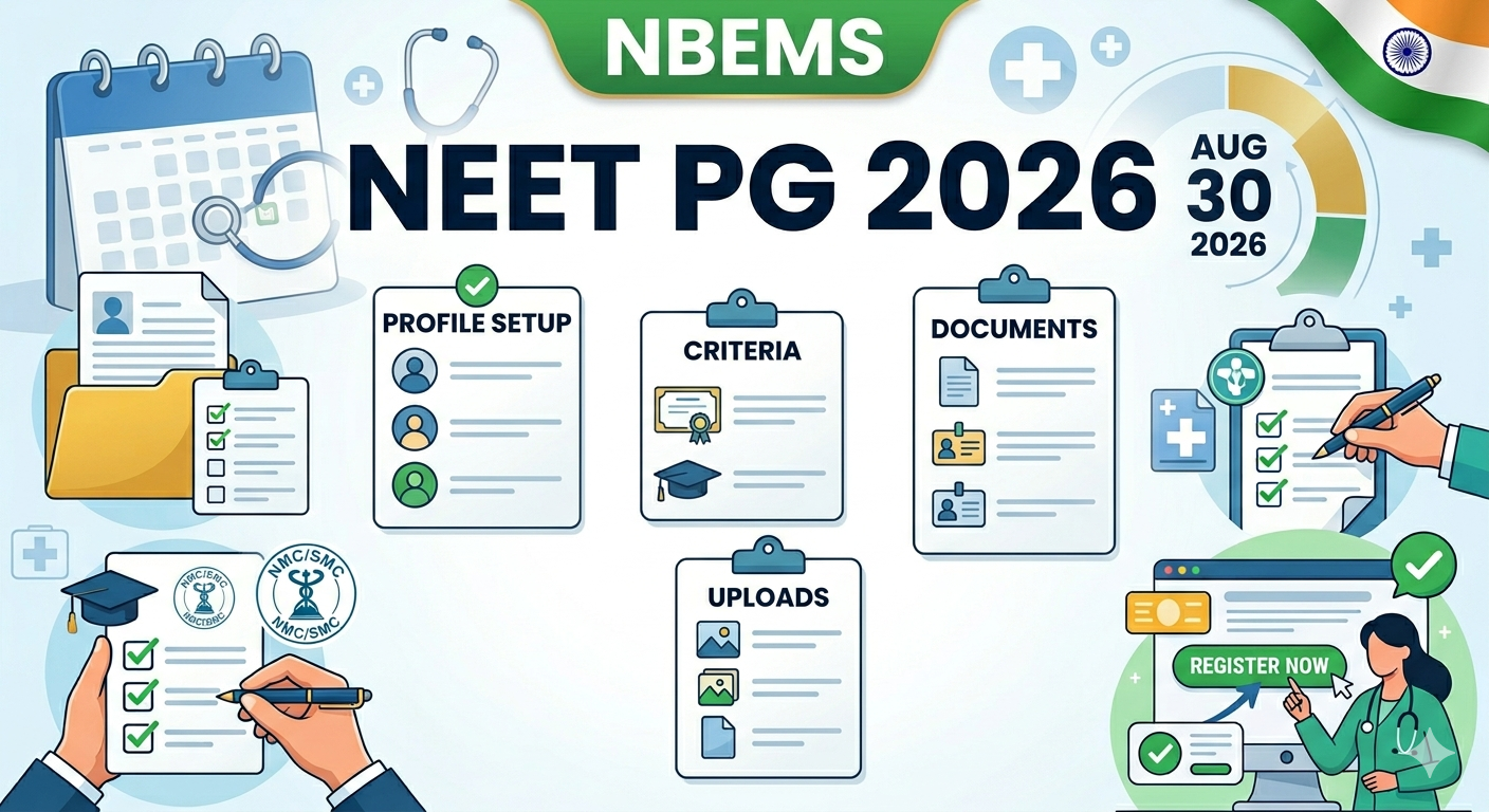 NEET PG 2026 Registration to Begin Soon