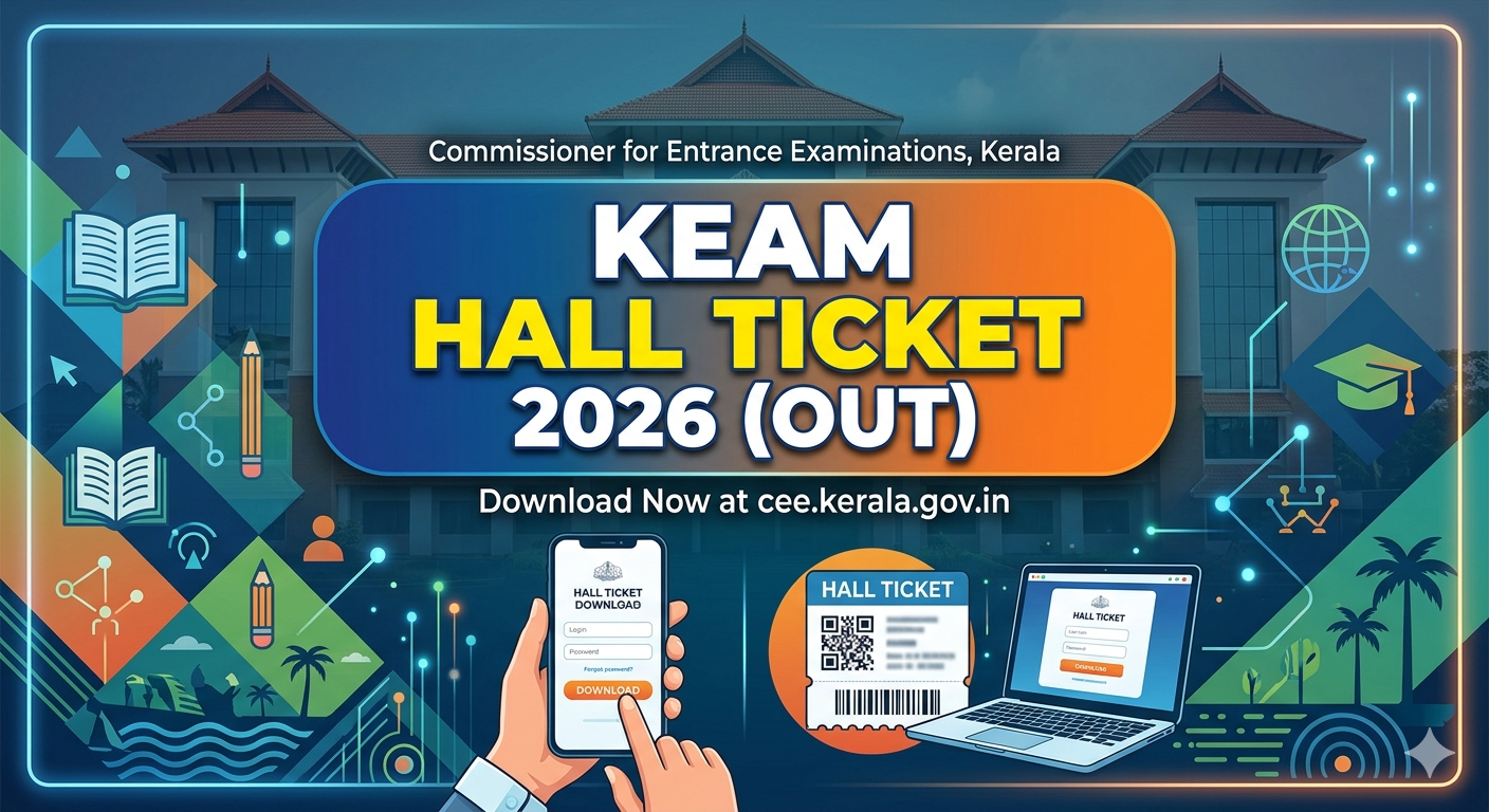 KEAM Hall Ticket 2026 Released