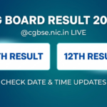 CG Board Result 2026 LIVE: CGBSE 10th and 12th Results Expected Today at cgbse.nic.in