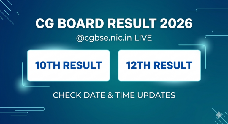 CG Board Result 2026 LIVE
