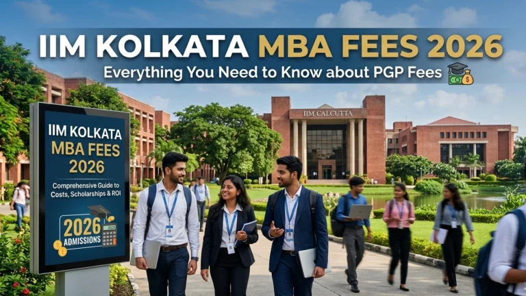 IIM Kolkata MBA Fee Structure 2026