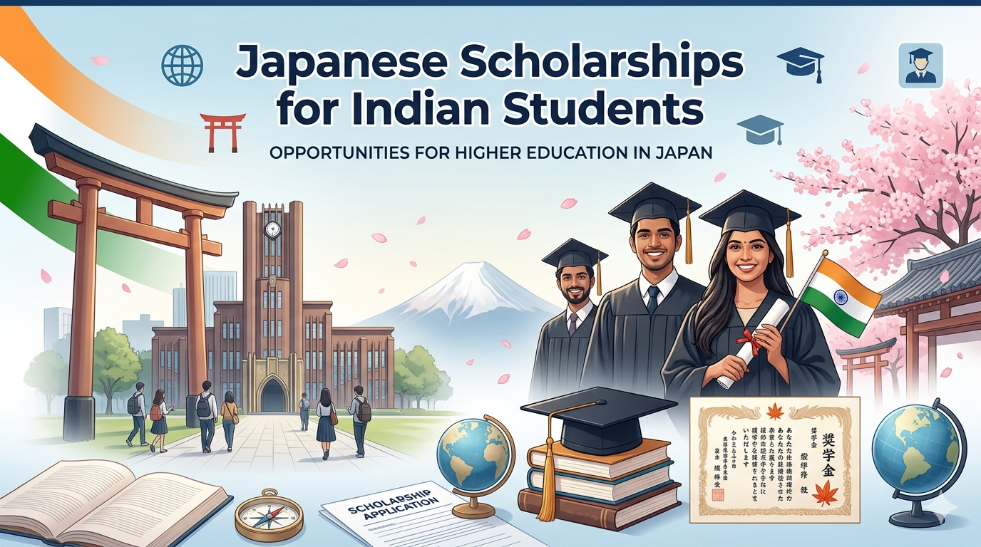 Japan Scholarships for Indian Students