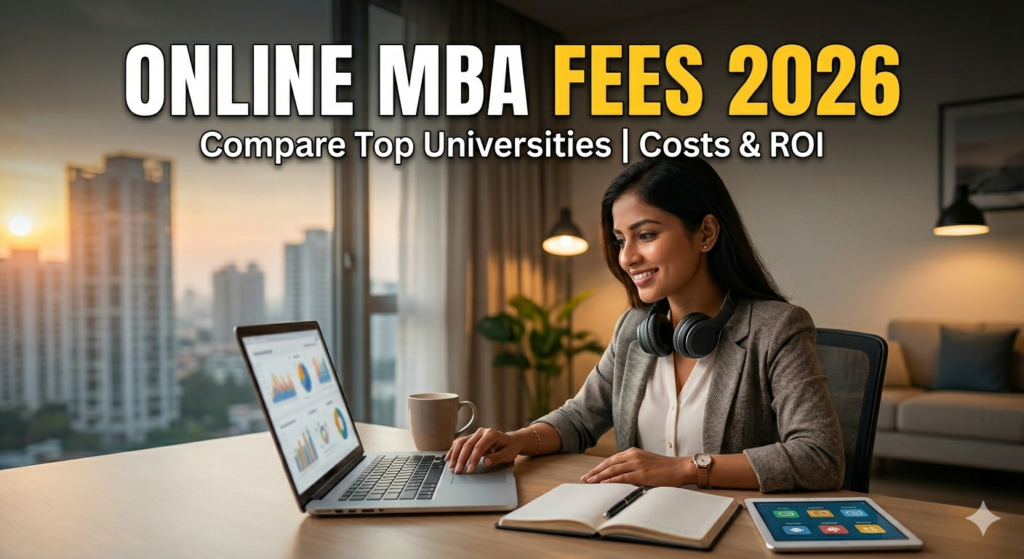 Online MBA Fees in India 2026