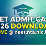 NEET Admit Card 2026 Download Link (LIVE): NTA Releases Hall Tickets at neet.nta.nic.in