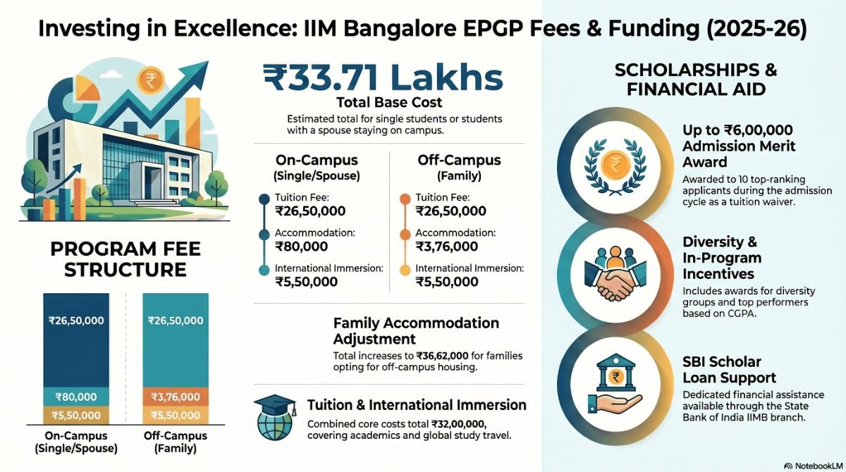 IIMB Executive MBA Fee Structure