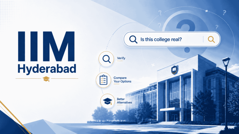 IIM Hyderabad MBA Fees 2026: Does this College Exist? Alternatives, Costs & Scholarships