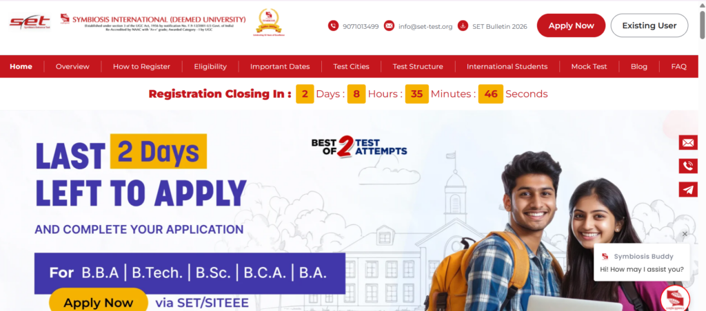 How to Register for SET 2026?