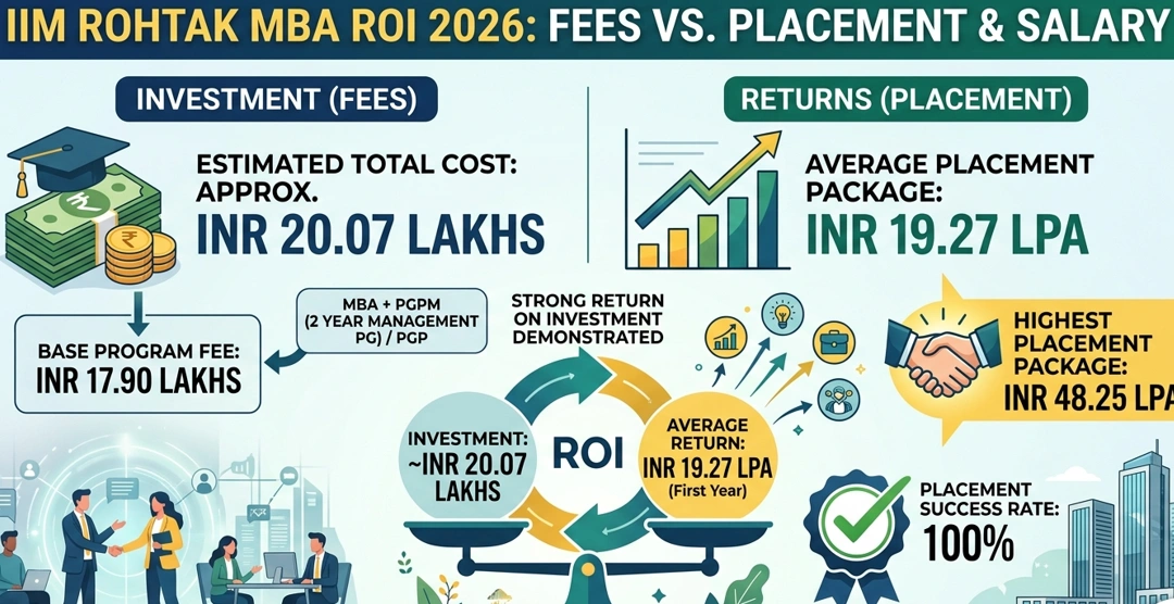 IIM Rohtak MBA ROI