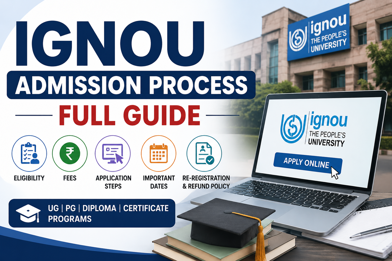 IGNOU Admission Process