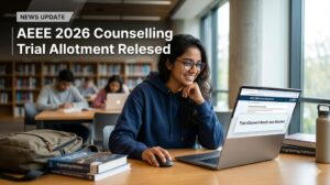 AEEE 2026 Counselling Trial Allotment Released