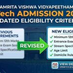 Amrita Revises BTech Admission 2026 Eligibility; AEEE CSAP Registration Closes Today