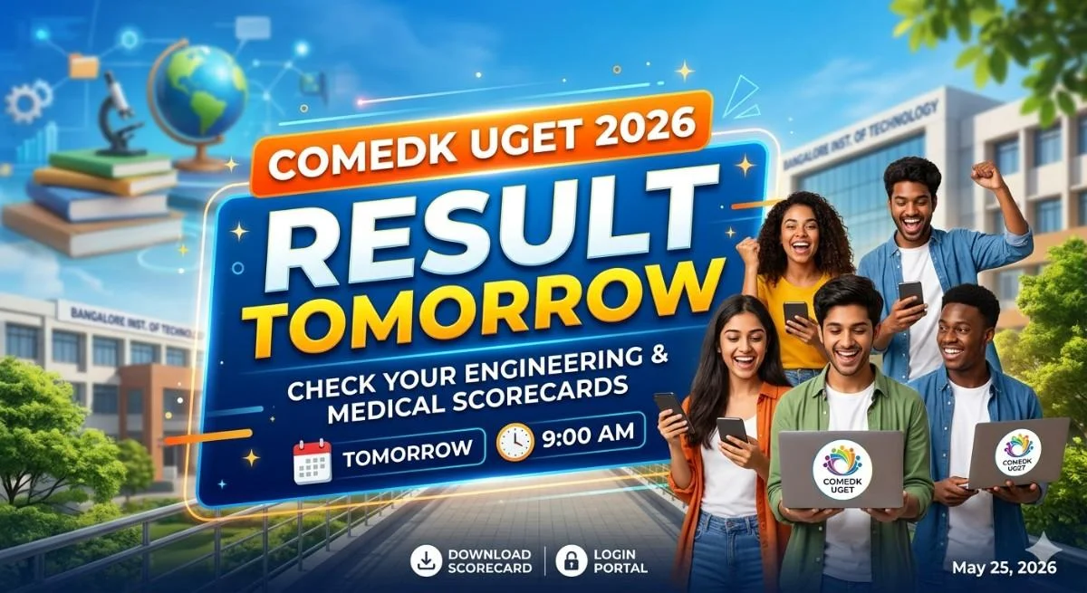 COMEDK Result 2026 Tomorrow