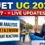CUET UG 2026 May 27 LIVE: Shift 1 Analysis (Soon) & Memory-Based Questions, Answer Key