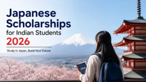 Japanese Scholarships for Indian Students 2026