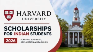 Harvard University Scholarships for Indian Students 2026: Eligibility, Application, and Funding