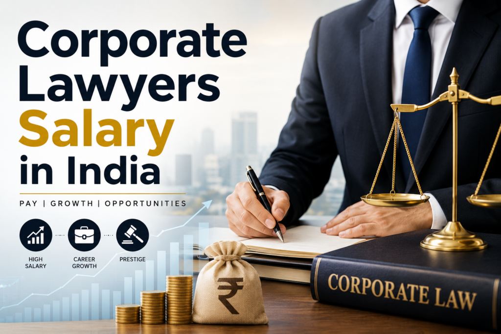 Corporate Lawyer Salary in India 2026: Pay Scale, Factors & Career Growth